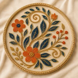 Thali Zari hand work