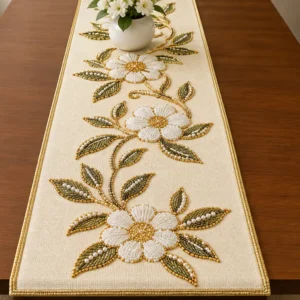 Runner Zari Hand Work