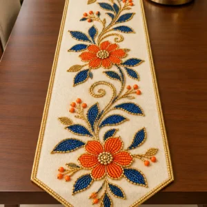 Runner Zari Hand Work