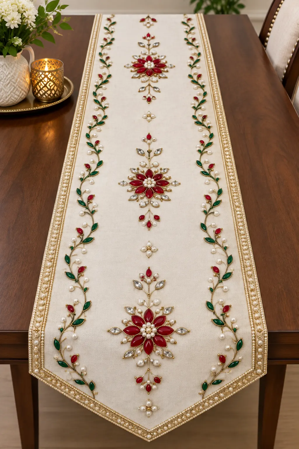 Zari Table Runner